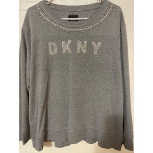 DKNY grey sweatshirt Size XL